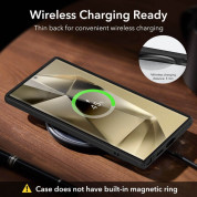 ESR Air Shield Boost Case - удароустойчив хибриден кейс с вградена поставка за Samsung Galaxy S24 Ultra (черен) 7
