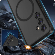 Tech-Protect MagMat MagSafe Case - хибриден удароустойчив кейс с MagSafe за Samsung Galaxy S24 (черен-мат) 3