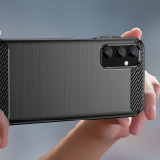 Tech-Protect Carbon Flexible TPU Case for Samsung Galaxy A05s (matte black) 2