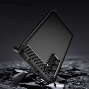 Tech-Protect Carbon Flexible TPU Case for Samsung Galaxy A05s (matte black) 3
