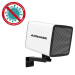 AirMask Mini Air Cleaner – професионален въздухопречиствател за монтиране на стена (бял)  2