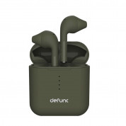 Defunc True Go TWS Earphones - безжични блутут слушалки с кейс за мобилни устройства (зелен)