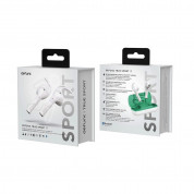 Defunc True Sport TWS Earphones ENC - спортни безжични блутут слушалки с кейс за мобилни устройства (бял) 4