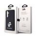 Karl Lagerfeld PU Saffiano Metal Karl and Choupette Case - дизайнерски кожен кейс за Samsung Galaxy S24 (черен) 7