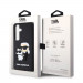 Karl Lagerfeld Karl and Choupette 3D Case - хибриден удароустойчив кейс за Samsung Galaxy S24 (черен) 7