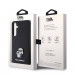Karl Lagerfeld PU Saffiano Metal Karl and Choupette Case - дизайнерски кожен кейс за Samsung Galaxy S24 Plus (черен) 7