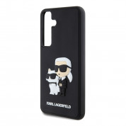 Karl Lagerfeld Karl and Choupette 3D Case for Samsung Galaxy S24 Plus (black) 4