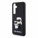 Karl Lagerfeld Karl and Choupette 3D Case - хибриден удароустойчив кейс за Samsung Galaxy S24 Plus (черен) 5