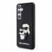 Karl Lagerfeld Karl and Choupette 3D Case - хибриден удароустойчив кейс за Samsung Galaxy S24 Plus (черен) 2
