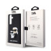 Karl Lagerfeld Karl and Choupette 3D Case - хибриден удароустойчив кейс за Samsung Galaxy S24 Plus (черен) 7