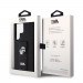 Karl Lagerfeld PU Saffiano Grip Stand Metal Karl and Choupette Case - дизайнерски кожен кейс с отделение за карти за Samsung Galaxy S24 Ultra (черен) 7