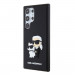 Karl Lagerfeld Karl and Choupette 3D Case - хибриден удароустойчив кейс за Samsung Galaxy S24 Ultra (черен) 2