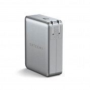Satechi 145W USB-C PD GaN Travel Charger - захранване за ел. мрежа с технология за бързо зареждане и 4xUSB-C PD изхода (сив) 1