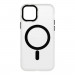 OBALME Misty Keeper MagSafe Case - хибриден удароустойчив кейс с MagSafe за iPhone 12, iPhone 12 Pro (черен-прозрачен) 2
