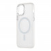 OBALME Misty Keeper MagSafe Case - хибриден удароустойчив кейс с MagSafe за iPhone 12, iPhone 12 Pro (бял-прозрачен) 1