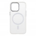 OBALME Misty Keeper MagSafe Case - хибриден удароустойчив кейс с MagSafe за iPhone 13 Pro (бял-прозрачен) 2