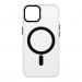 OBALME Misty Keeper MagSafe Case - хибриден удароустойчив кейс с MagSafe за iPhone 14 (черен-прозрачен) 2