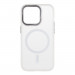 OBALME Misty Keeper MagSafe Case - хибриден удароустойчив кейс с MagSafe за iPhone 14 Pro (бял-прозрачен) 2