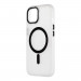 OBALME Misty Keeper MagSafe Case - хибриден удароустойчив кейс с MagSafe за iPhone 15 (черен-прозрачен) 1