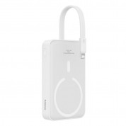 Baseus Magnetic Mini Wireless Charging Power Bank 10000 mAh 20W (P10022109223-00) (white) 5