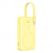 Baseus Magnetic Mini Wireless Charging Power Bank 10000 mAh 20W (P10022109Y23-00) (yellow) 5