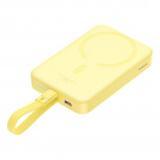 Baseus Magnetic Mini Wireless Charging Power Bank 10000 mAh 20W (P10022109Y23-00) (yellow) 2