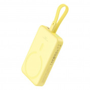 Baseus Magnetic Mini Wireless Charging Power Bank 10000 mAh 20W (P10022109Y23-00) (yellow)