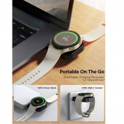 Joyroom Galaxy Watch Wireless Charger - преносима поставка (пад) за зареждане на Galaxy Watch (черен) 13