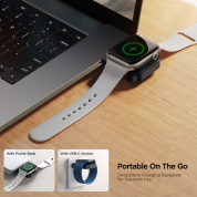 Joyroom Apple Watch Wireless Charger - преносима поставка (пад) за зареждане на Apple Watch (черен) 10