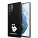 Karl Lagerfeld Liquid Silicone Choupette NFT Case - дизайнерски силиконов кейс за Samsung Galaxy S24 Ultra (черен) 1