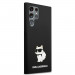 Karl Lagerfeld Liquid Silicone Choupette NFT Case - дизайнерски силиконов кейс за Samsung Galaxy S24 Ultra (черен) 4
