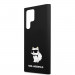 Karl Lagerfeld Liquid Silicone Choupette NFT Case - дизайнерски силиконов кейс за Samsung Galaxy S24 Ultra (черен) 5
