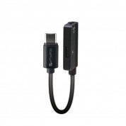 4smarts SoundSplit USB-C Male to 2xUSB-C Passive Female Audio Adapter - пасивен USB-C адаптер с 2xUSB-C изхода за устройства с USB-C порт (черен) 1