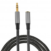 4smarts MatchCord Audio Extension Cable (100 cm) (black)