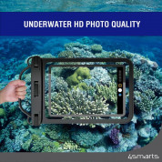 4smarts Active Pro Stark Universal Waterproof Case IPX8 for smartphone up to 11 inches display (black-clear) 5