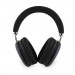 Guess PU Leather 4G Triangle Logo Bluetooth Headphones - безжични блутут слушалки с микрофон за мобилни устройства (черен) 3