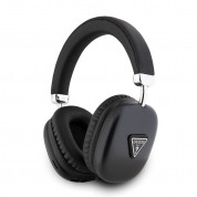 Guess PU Leather 4G Triangle Logo Bluetooth Headphones (black)