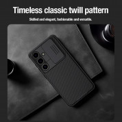 Nillkin CamShield Pro Magnetic Hard Case - хибриден удароустойчив кейс с MagSafe за Samsung Galaxy S24 (черен) 7