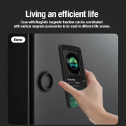 Nillkin CamShield Pro Magnetic Hard Case - хибриден удароустойчив кейс с MagSafe за Samsung Galaxy S24 (черен) 2