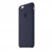 Apple Silicone Case - оригинален силиконов кейс за iPhone 6S Plus, iPhone 6 Plus (тъмносин) 3