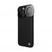 Nillkin CamShield Prop Leather Magnetic Case - хибриден удароустойчив кожен кейс с MagSafe за iPhone 15 Pro (черен) 3
