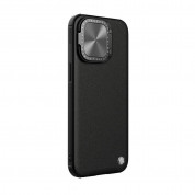 Nillkin CamShield Prop Leather Magnetic Case for iPhone 15 Pro (black) 1