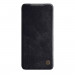 Nillkin Qin Leather Flip Case - кожен калъф, тип портфейл за Xiaomi Poco M3 (черен) 2