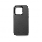 Mujjo Full Leather MagSafe Case - премиум кожен (естествена кожа) кейс с MagSafe за iPhone 15 Pro (черен) 7