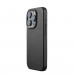 Mujjo Full Leather MagSafe Case - премиум кожен (естествена кожа) кейс с MagSafe за iPhone 15 Pro (черен) 1
