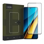 Hofi Glass Pro Plus Tempered Glass 2.5D - калено стъклено защитно покритие за дисплея на Xiaomi Poco X6 5G (черен-прозрачен)