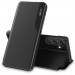 Tech-Protect Smart View Leather Flip Case - кожен калъф, тип портфейл за Samsung Galaxy A55 4G (черен) 1