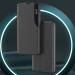 Tech-Protect Smart View Leather Flip Case - кожен калъф, тип портфейл за Samsung Galaxy A55 4G (черен) 7