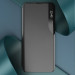 Tech-Protect Smart View Leather Flip Case - кожен калъф, тип портфейл за Samsung Galaxy A55 4G (черен) 5