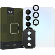 Hofi CamRing Pro Plus - предпазни стъклени лещи за камерата на Samsung Galaxy A55 5G (черен)